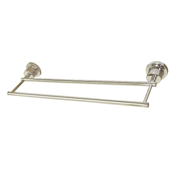 BAH821318PN Concord 18" Double Towel Bar, Polished Nickel